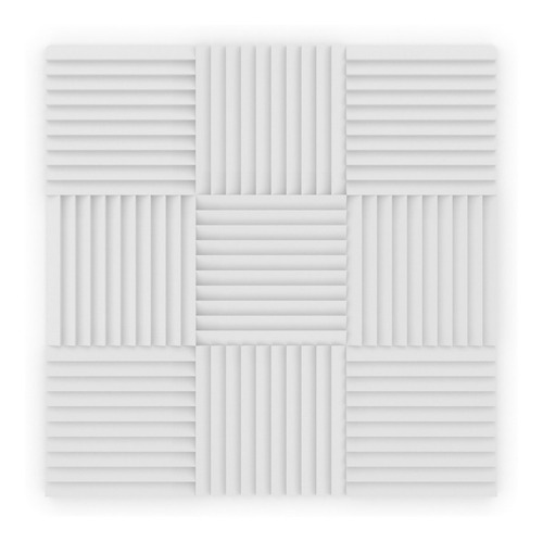 Placa Panel Acustico Premium Ignifugo Saw 50mm Espesor