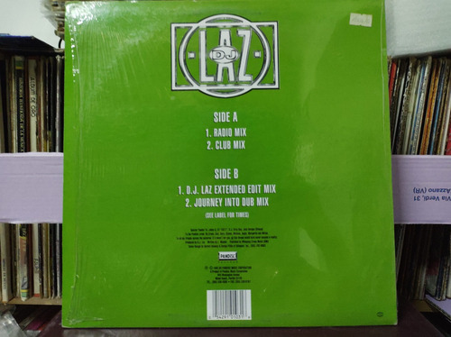Dj Laz Journey Into Bass Vinilo,lp,acetato Imp (Usado)