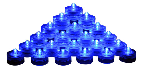 Luces Led Sumergibles Para Bodas Y Fiestas (azul)