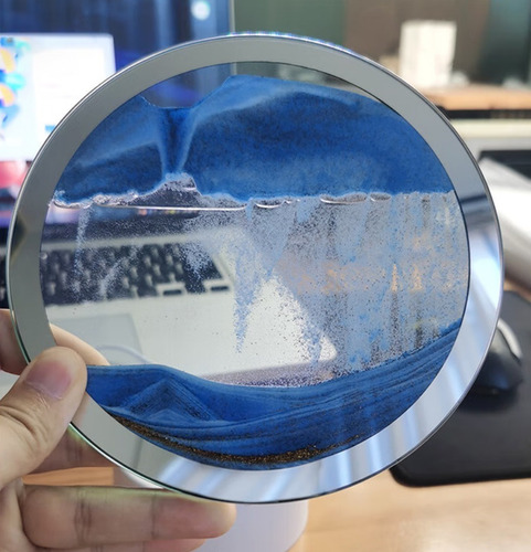 . 3d Decoración De Lámparas De Pintura De Arenas Movedizas