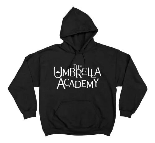 Buzo Canguro Negra The Umbrella Academy Infantil