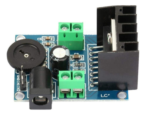 Amplificador De Audio Ideal Dvr Cctv - Electrocom - Color Plateado Potencia De Salida Rms 14 W