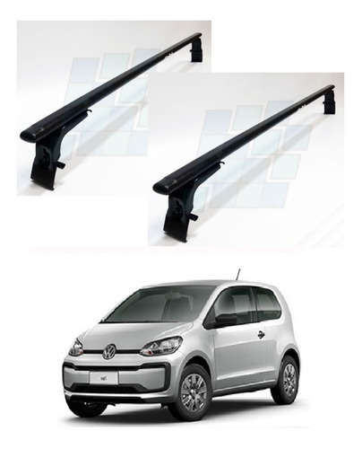 Imagen 1 de 6 de Barras Porta Equipaje Vw Up Vw Fox 3 Puertas Portequipaje