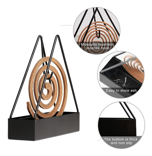 Mosquito Coil Holder Iron Mosquito Coil Holder (triángulo)