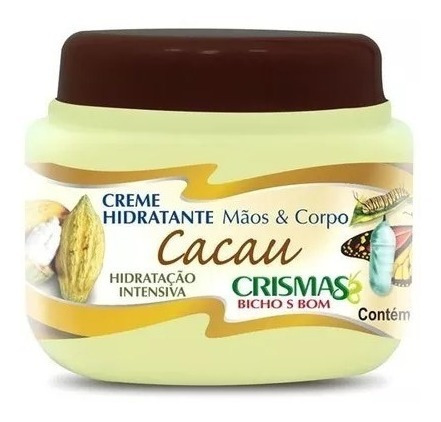 Creme Hidratante De Cacau Mãos E Corpo Bicho Da Seda 230g