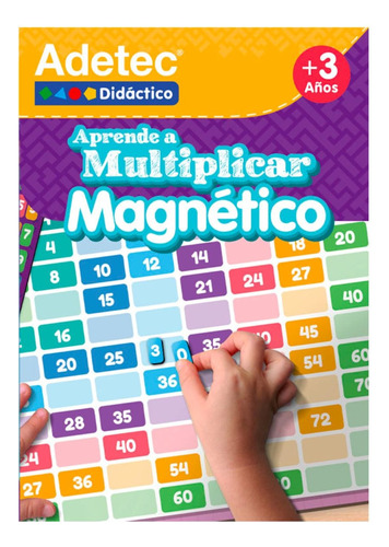 Juego Tablas De Multiplicar Láminas Magnéticas