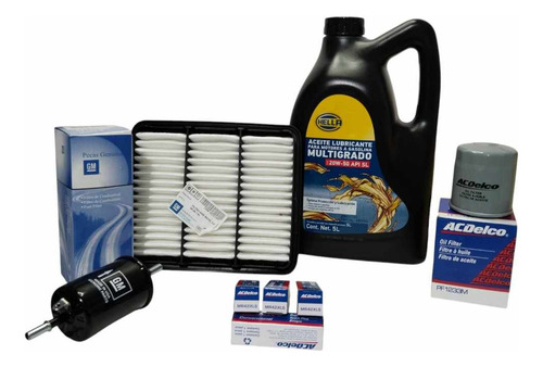Kit Afinacion 20w50 Matiz 06/17 Bujia Cobre