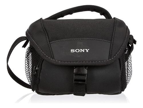 Funda Sony Para Camara De Fotos, Negra/con Malla/protectora