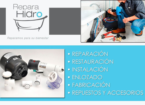 Reparación/service Jacuzzis Hidromasajes Spa Saunas Bañeras.