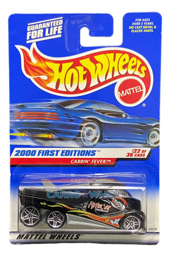 Hot Wheels Camión Grúa Plataforma Cabbin Fever Truck