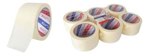 6 Cintas Enmascarar Masking Tape 60mmx32m/ Runn