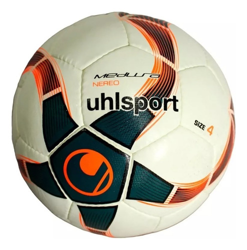 Balón Futsal Profesional Uhlsport Medusa Nereo N°4 Blanco