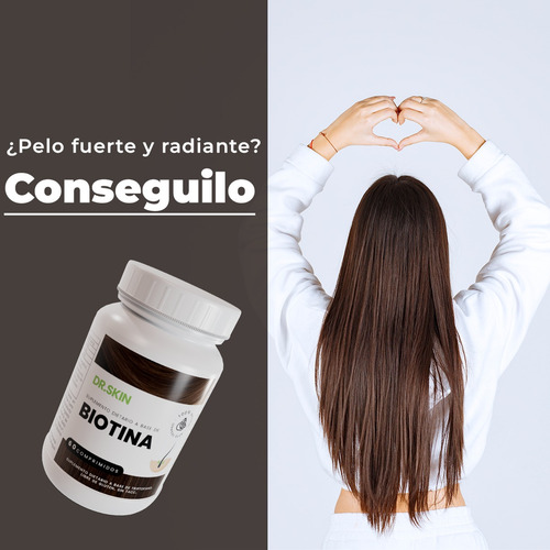 Biotina + L-cistina + Colageno | Combo ¡frená Caida De Pelo! Limón