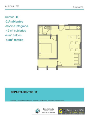 Departamento 2 Ambientes Venta Banfield