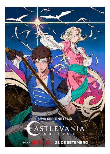 Pôster Gigante - Castlevania Noturno