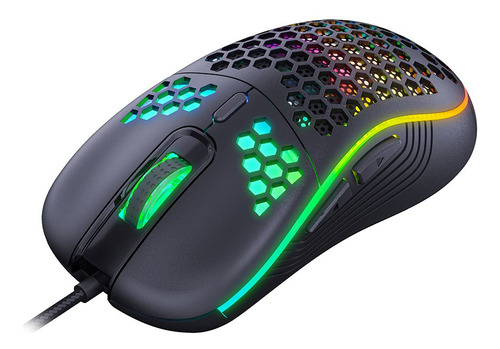 Mouse Óptico Gamer Rgb T98 Imice Con Cable, En Caja