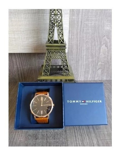 Relógio Masculino Tommy Hilfiger Pulseira De Couro