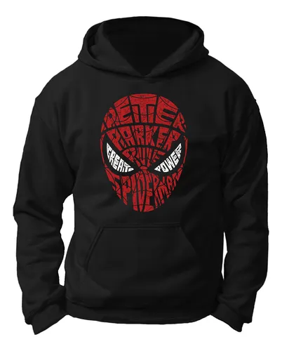 comprar Sudadera Spider Man, Unisex Con Capucha Y Cangurera