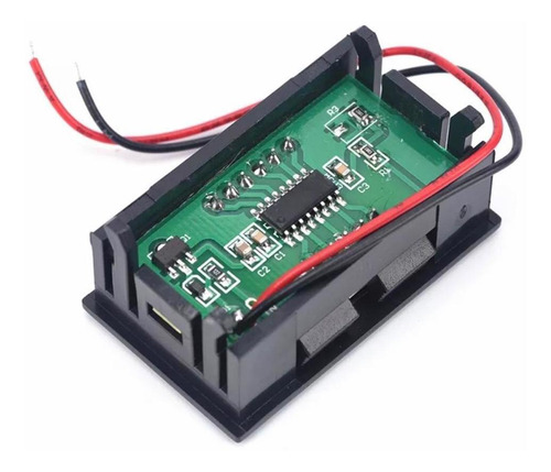 Medidor Voltímetro Led Digital Universal 4 A 30 V Rusticos