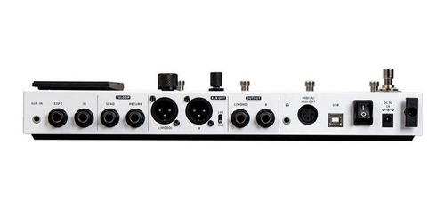 Imagem 2 de 3 de Pedal de efeito para instrumento de cordas Mooer GE250 branco