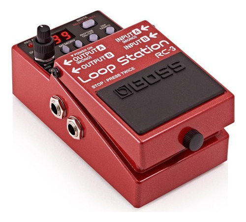 Pedal De Efecto Boss Loop Station Rc-3+ Boss Footswitch Fs6