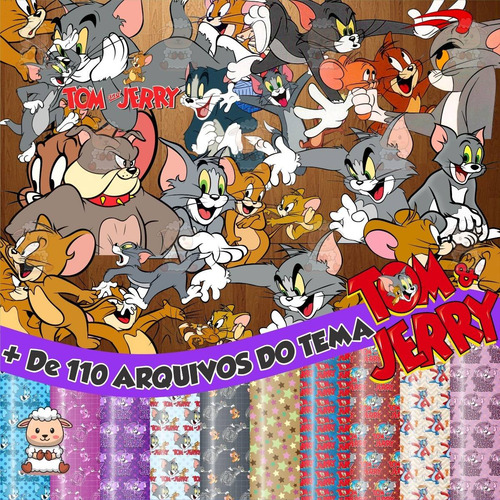 Kit Digital Tom E Jerry Png (pague 1 Leve 3)