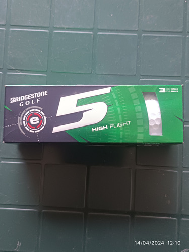 Pelotas Golf Bridgestone E5 High Flight 3 Pelotas 