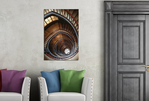 Vinilo Decorativo 50x75cm Puerta Escalera M1