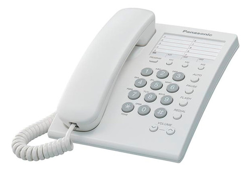 Telefono Panasonic Alambrico Blanco