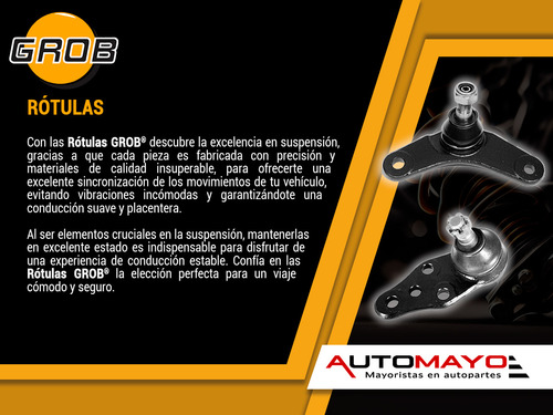 2) Rótulas Delanteras Superiores Grob Lebaron 1977-1982