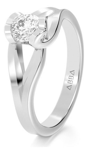 Anillo De Compromiso Moissanita Oro 18k Venus Abba Joyas