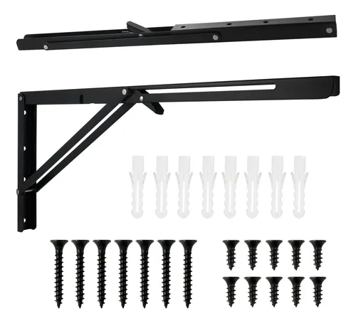 comprar Soporte Plegabl 20  Resistente Para Estante Montaje Pared 2