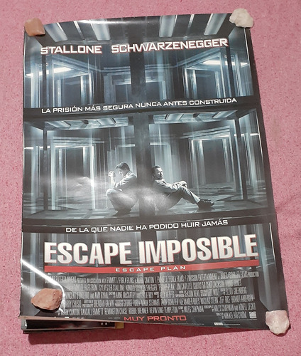 Escape Plan ( Escape Imposible ) Poster Afiche Origina Cine