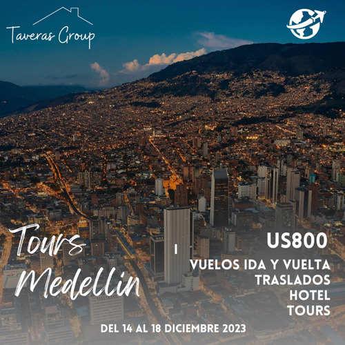 Tours Medellin Diciembre