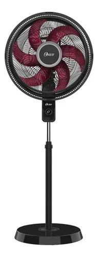 Ventilador De Coluna Oster Power Fresh 40cm 220v Ovtr881 Pretovermelho