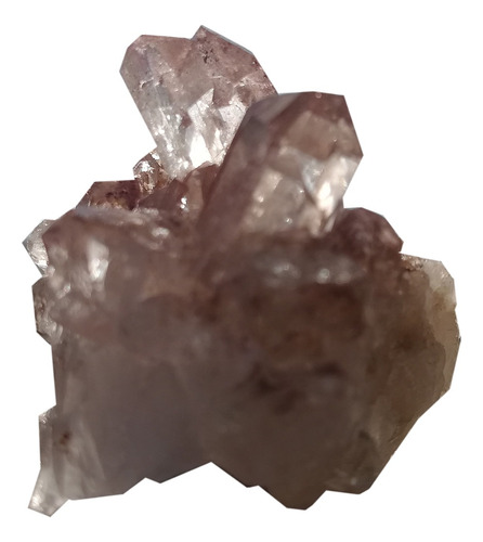 Drusa Cuarzo Cristal Y Oxidacion 4x3x3cm Gemos Minerales