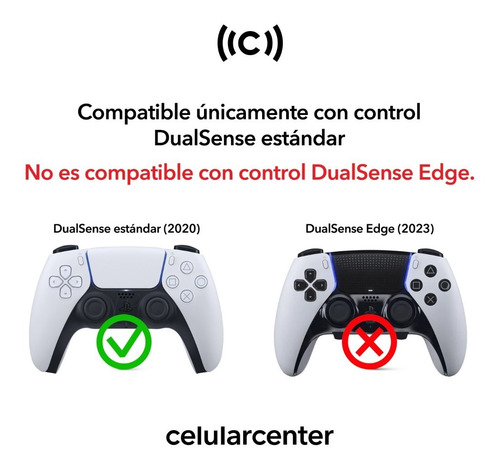 Funda Control Silicón Fosforescente Para Ps5 Playstation 5
