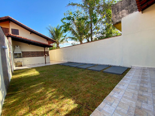 Imagem 7 de 14 de Casa Em Mongagua No Bal. Florida Mirim Com Churrasqueira