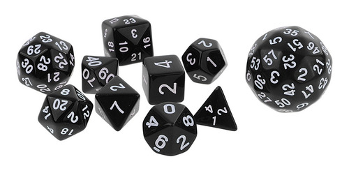 Imagen 3 de 5 de 0x Dados Poliédricos (d4 D6 D8 D10 D12 D20 D24 D30 D60)