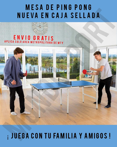 Mesa De Ping Pong Tenis De Mesa / 100% N |_| E \/ A