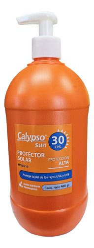 Calypso Protector Solar Fps 30 De 480 Grs C/dispensador