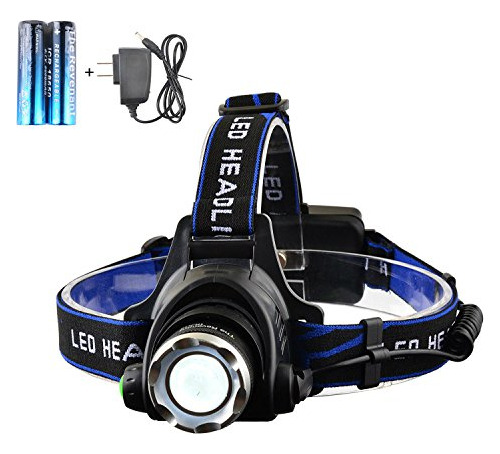 Linterna Frontal Led Cree T6 Superbrillante De 3 Modos ...