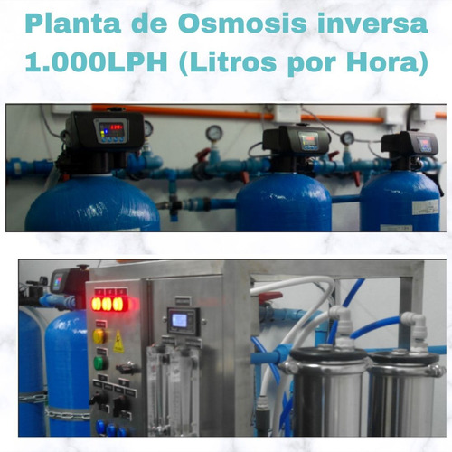 Planta Osmosis Inversa 1.000lph (litros Por Hora)