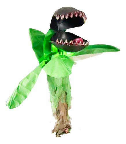 Decoracion Halloween Animatronic Planta Carnivora Animada