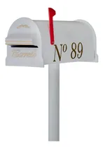 Comprar Caixa De Correio Americana Condomínio Pedestal Brancau002Fouro