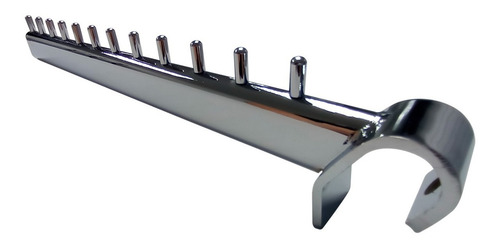 Imagen 2 de 3 de Soporte Cascada Para Tubo Oval En Tiendas