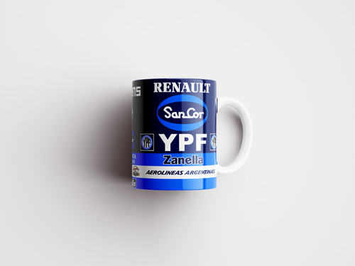 Taza Plástica Juan María Traverso Renault Fuego Tc2000