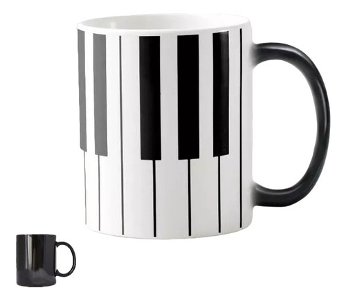 Taza Mágica Para Pianista, Tecladista, Músico Personalizada