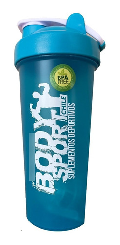 Vaso Deportivo Bodysport  Shaker 600ml  Gym Proteina Agua