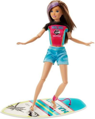 Imagen 1 de 7 de Muñeca Barbie Dreamhouse  Hora Del Surf Bestoys